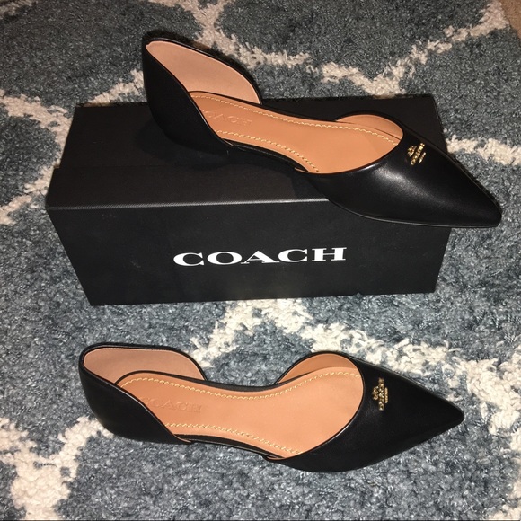 Coach Shoes - Black COACH flats